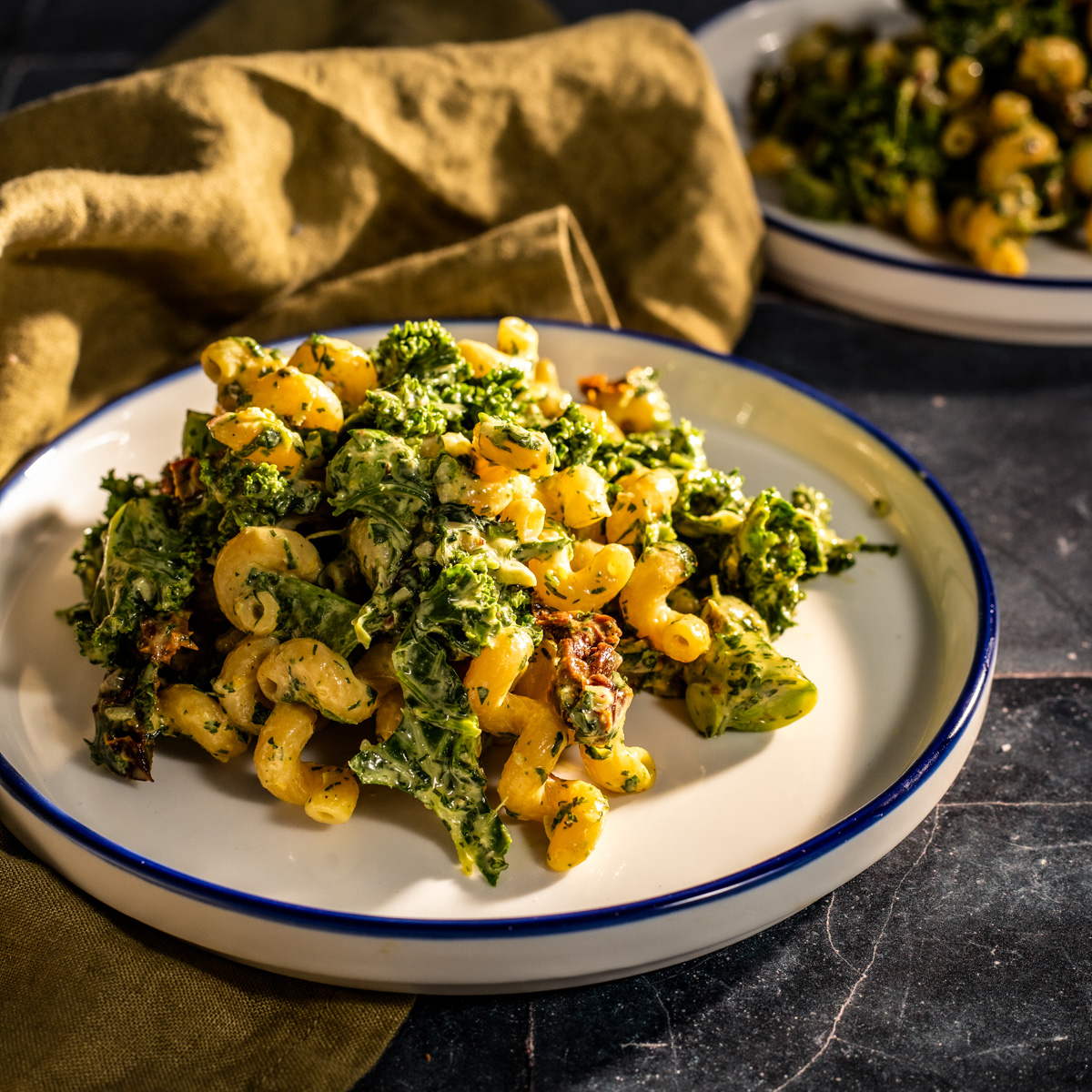 Green Goddess Pasta Salad - SALT + SILK