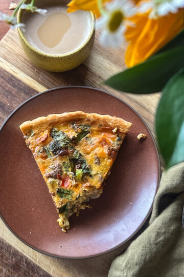 Breakfast quiche