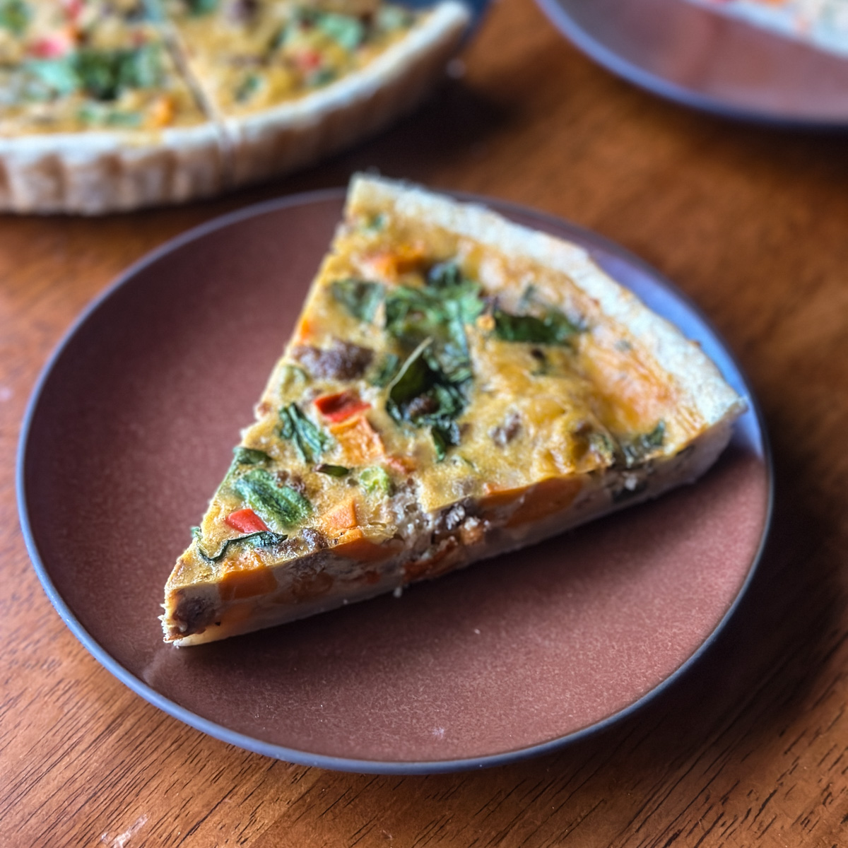 eat one quiche now and save the other for the week