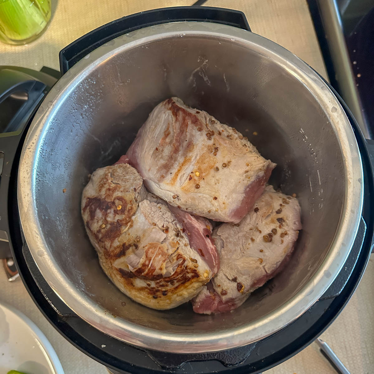 brown pork roast in Instant Pot